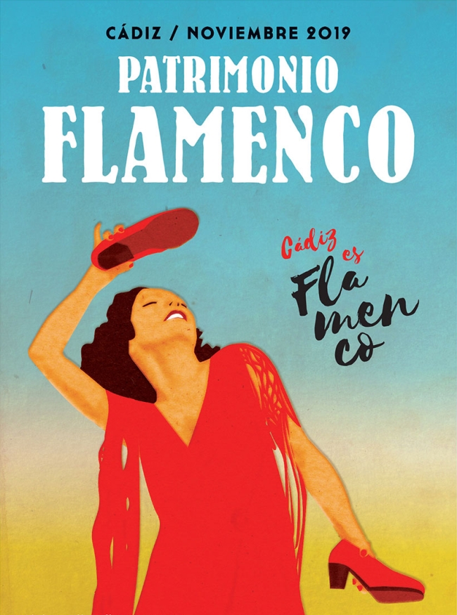 Cartel Patrimonio Flamenco 2019 ancho 650 px